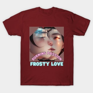 Burning passion, Frosty Love (anime relationship) T-Shirt